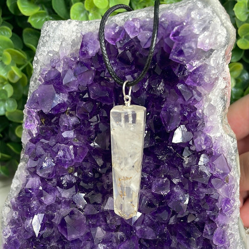 Selenite Orgonite Necklace
