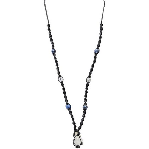 Clear quartz & Sodalite necklace