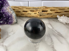Load image into Gallery viewer, Black Tourmaline Sphere