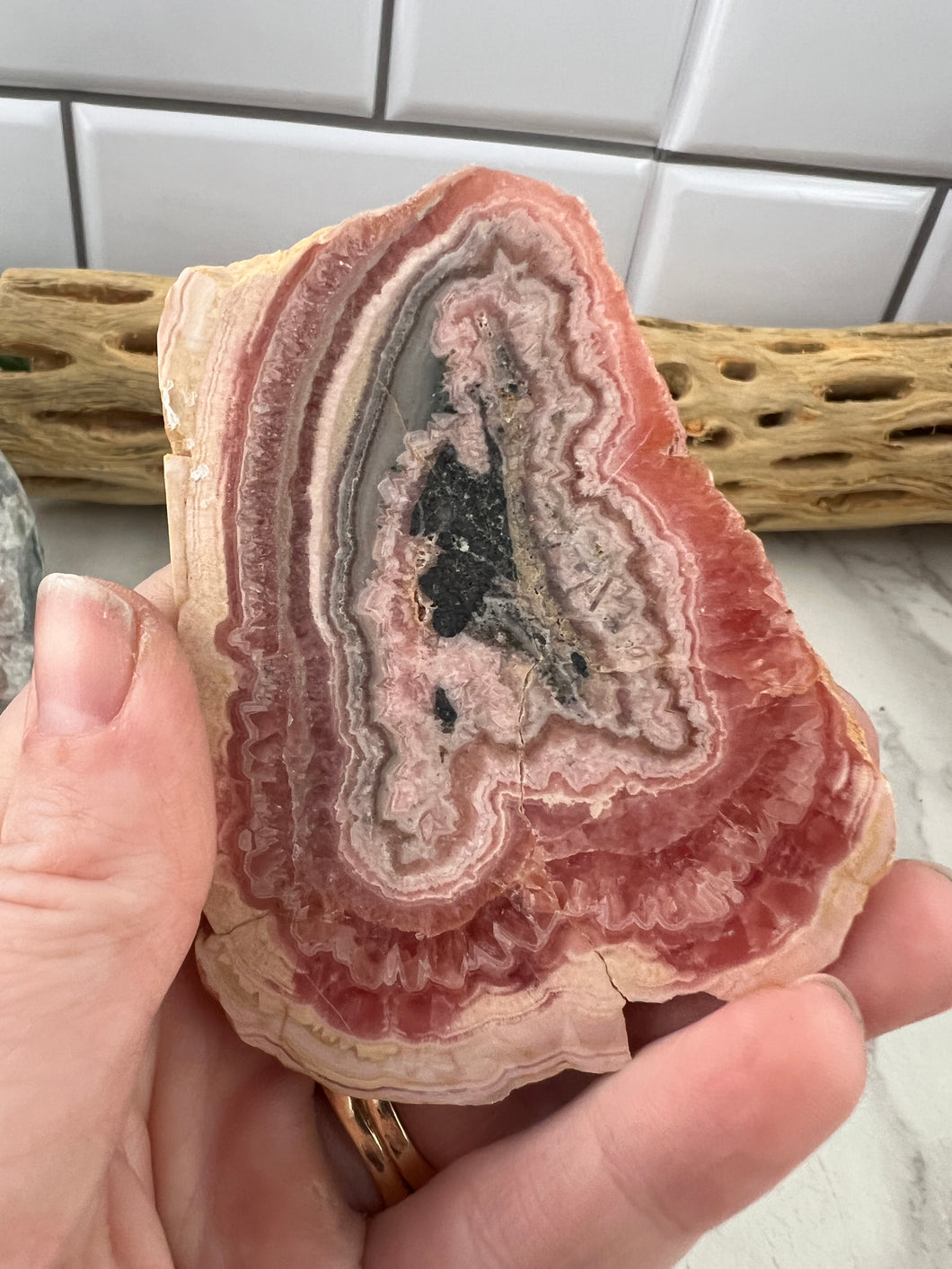 Rhodochrosite Slab
