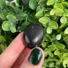 Load image into Gallery viewer, Tumbled Black Angi Manitite Tektite