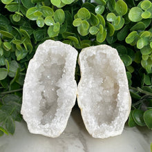 Load image into Gallery viewer, Calcite Geode Pair
