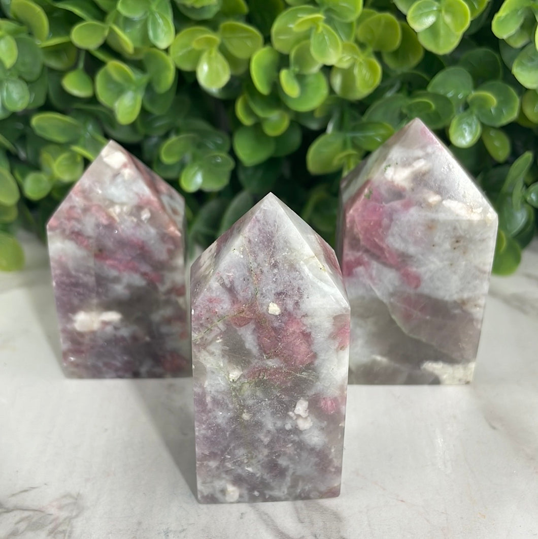 Pink Tourmaline Oblelisk