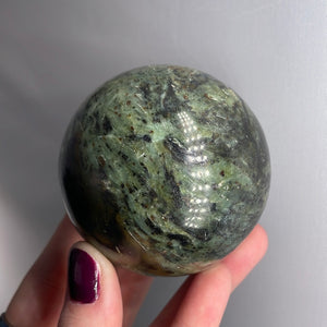 Nephrite Jade Sphere