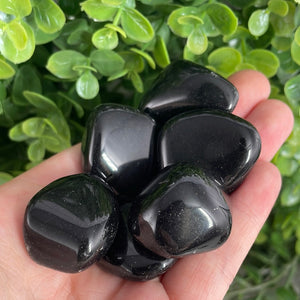 Black Obsidian Tumbled Stone (1)