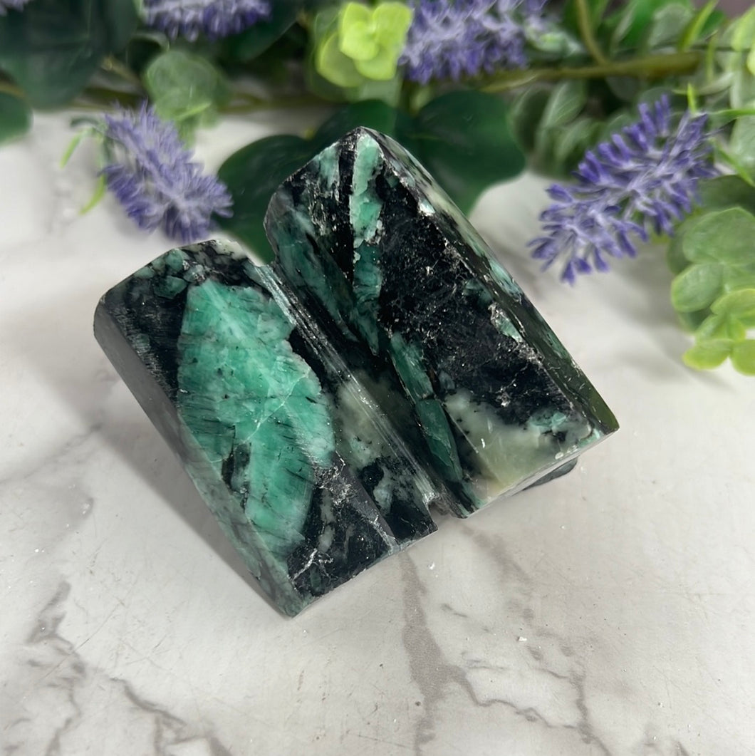 Emerald in the Matrix
