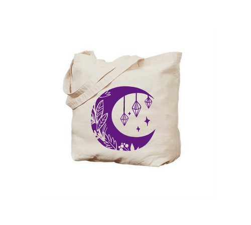 Crystal Moon Tote Bag