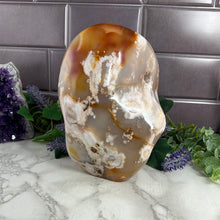 Load image into Gallery viewer, Flower Agate Carnelian Freeform