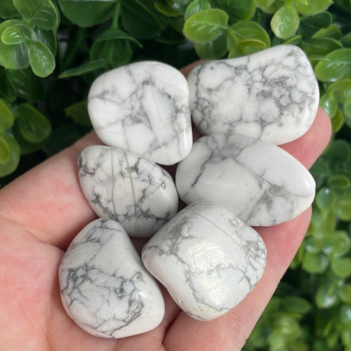 White Howlite Tumbled Stone (1)