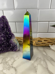 Obsidian Titanium Aura Tower