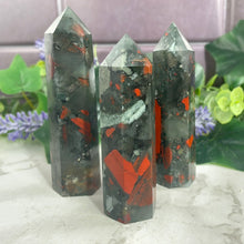 Load image into Gallery viewer, Bloodstone Jasper Tower