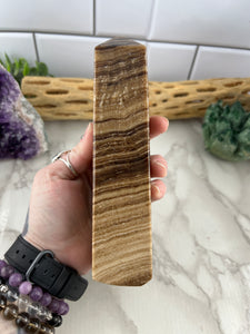 Chocolate Calcite Tower