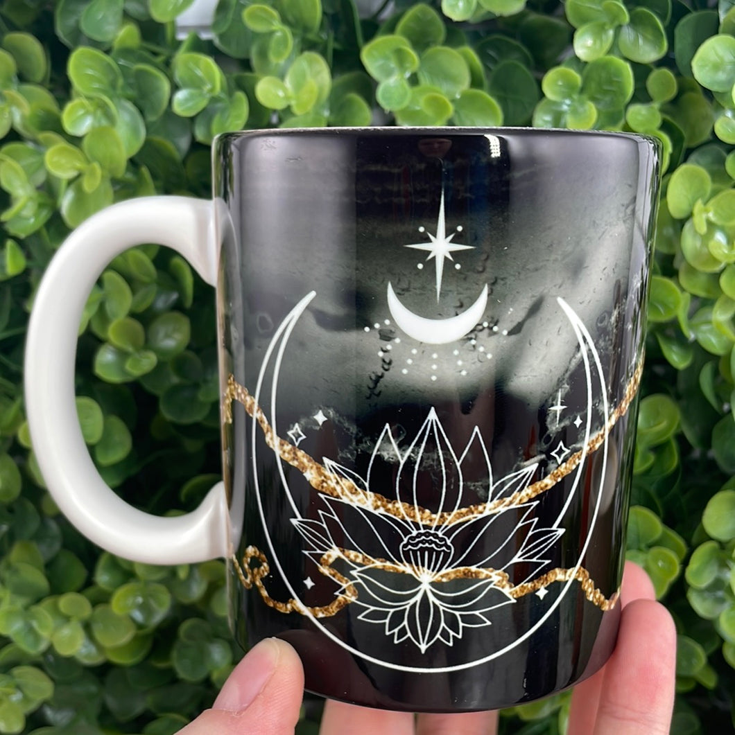 Lotus & Moon Mug By Piccadilly Den