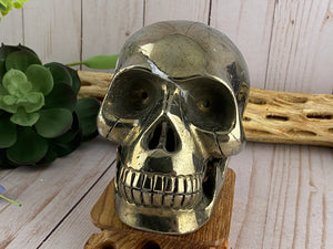 5 LB Pyrite Skull!!