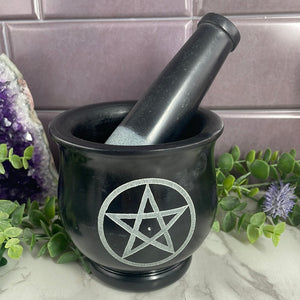 Pentagram Mortar & Pestle