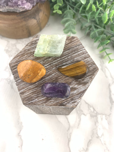 Leo Zodiac Crystal Kit