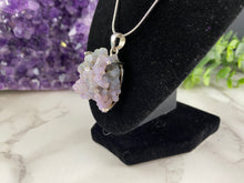 Load image into Gallery viewer, Grape Chalcedony Sterling Silver Pendant