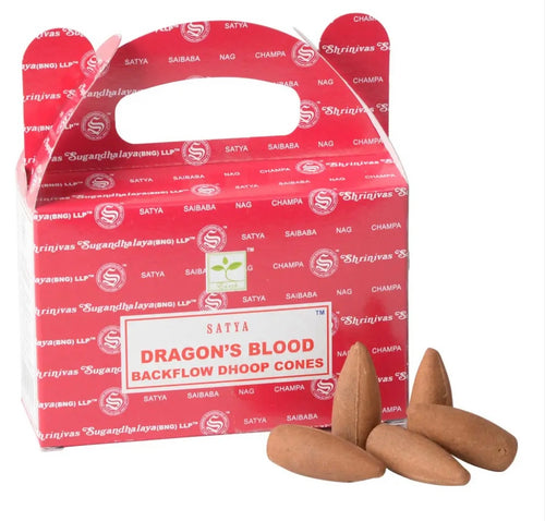 Dragon’s Blood Backflow Incense Cones