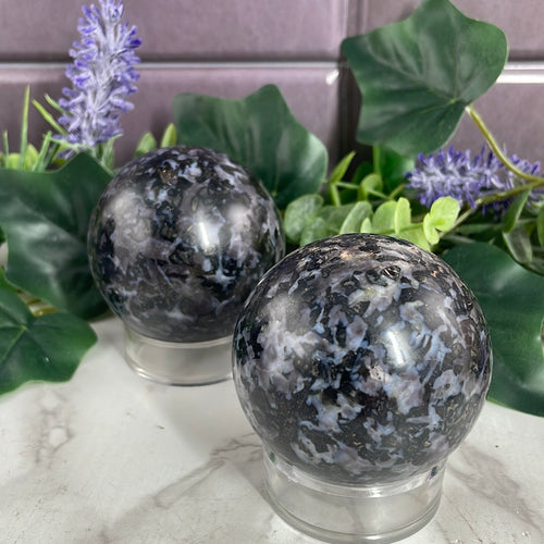 Indigo Gabbro Sphere