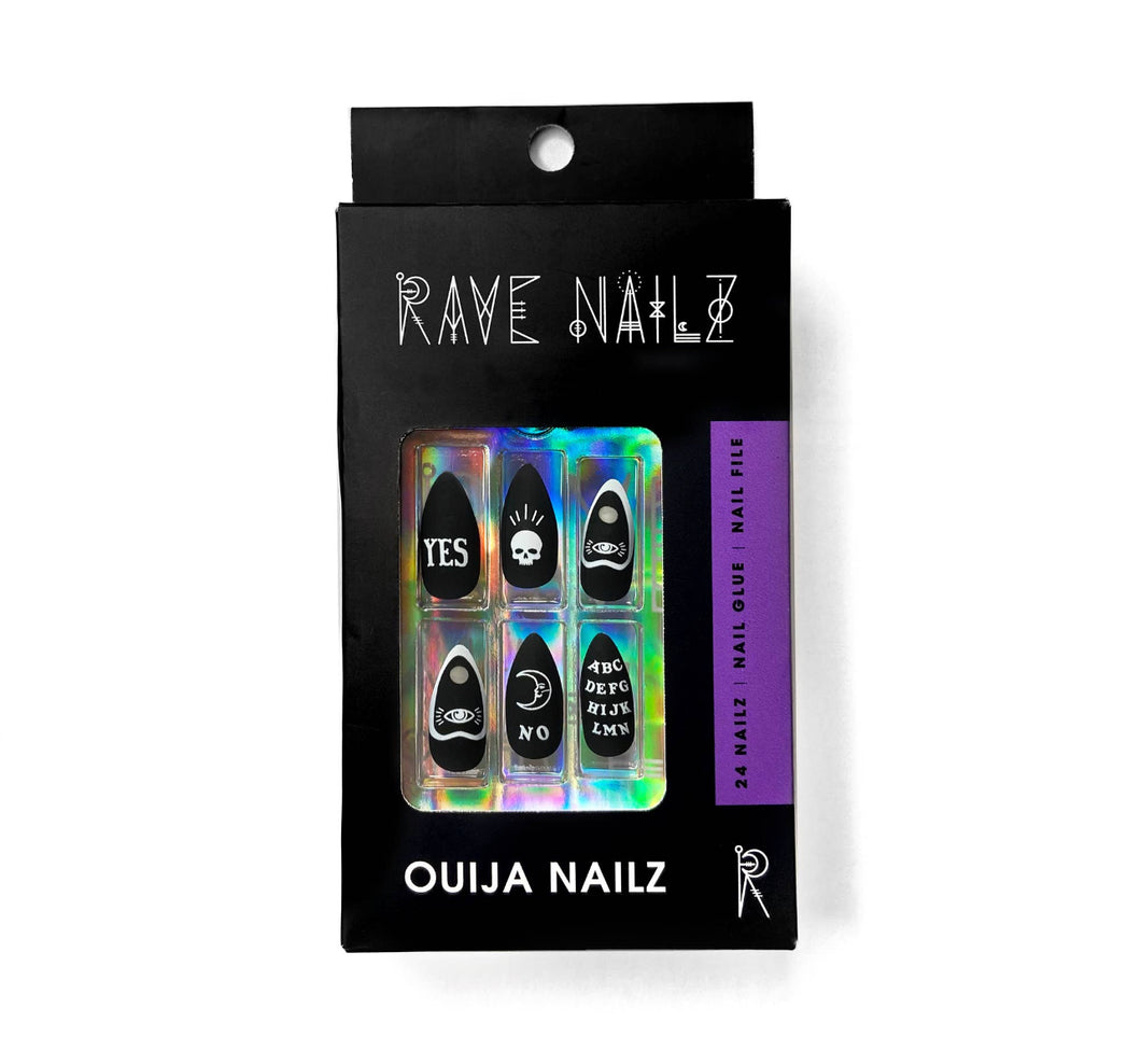 Ouija Nails by Rave Nailz