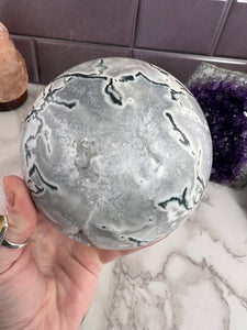 Moss Agate Sphere