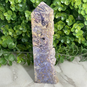Grape Chalcedony Tower