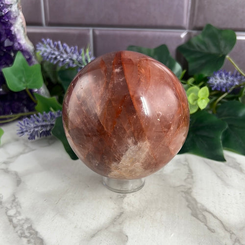 Fire Quartz Sphere
