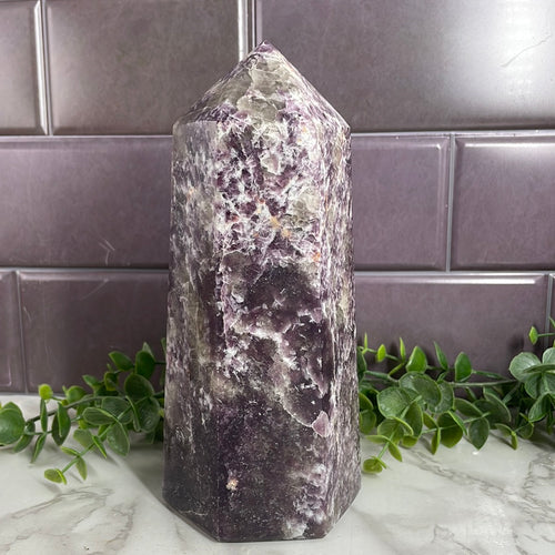 Lepidolite Tower