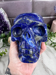 Lapis Lazuli Skull