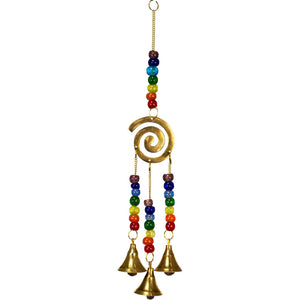 Chakra Spiral Hanging Bel