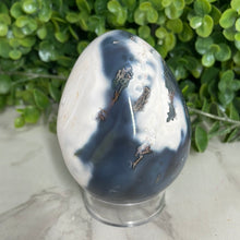 Load image into Gallery viewer, Orca/Moss Agate Egg