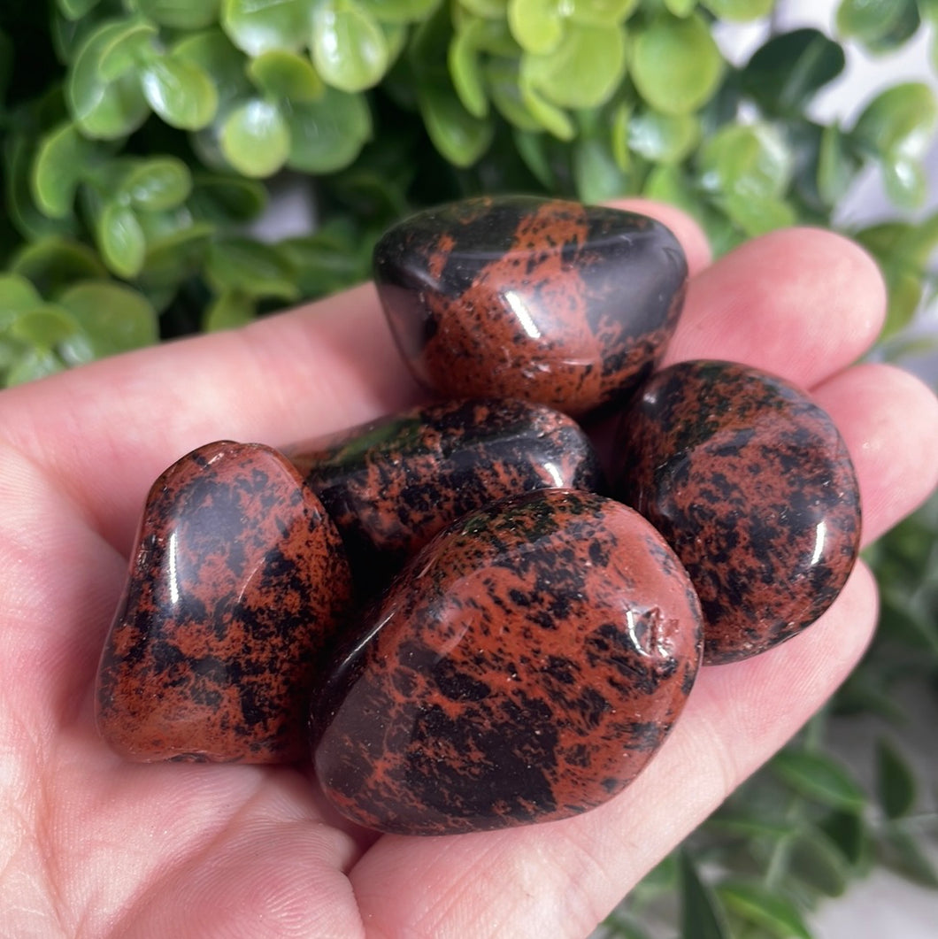 Mahogany Obsidian Tumbled Stone