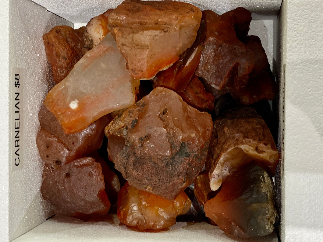 Raw Carnelian