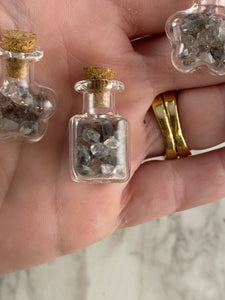 Herkimer Diamond Mini Gem Bottle