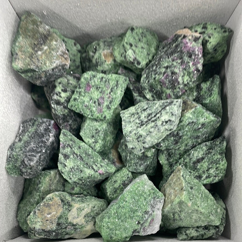 Raw Ruby Zoisite