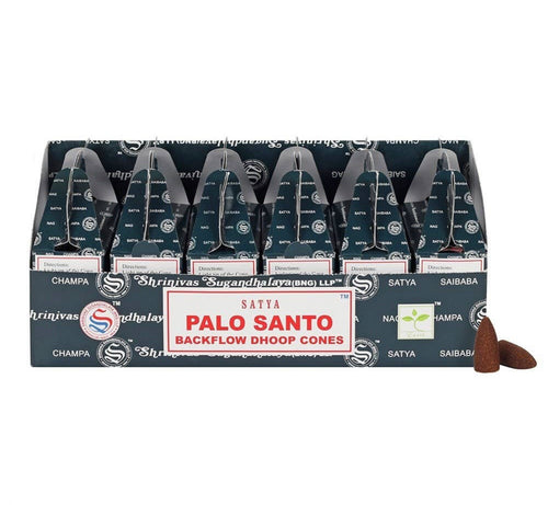 Satya Palo Santo Back Flow Incense Cone