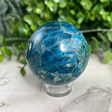 Load image into Gallery viewer, Blue Apatite Sphere