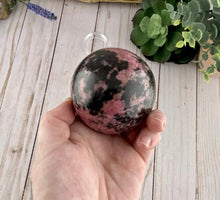 Load image into Gallery viewer, Rhodonite Sphere