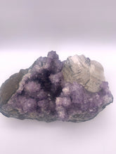 Load image into Gallery viewer, Amethyst &amp; Calcite Cluster