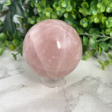 Load image into Gallery viewer, Rose Quartz Sphere