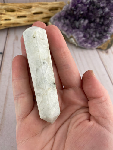 Rainbow Moonstone Massage Wand