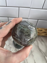 Load image into Gallery viewer, Moss Agate Sphere