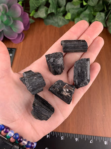 Black Tourmaline Piece | Raw Black Tourmaline Crystal