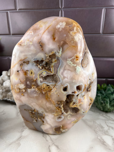 Flower Agate Freeform