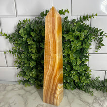 Load image into Gallery viewer, HUGE Orange Calcite Obelisk