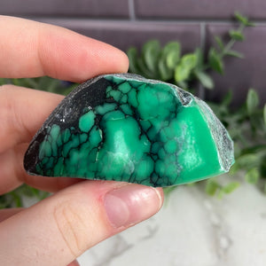 Variscite Half Polished Piece