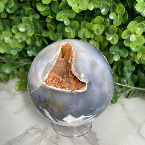 Orca Agate Sphere