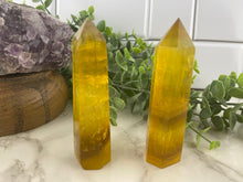 Load image into Gallery viewer, Yellow Fluorite Tower