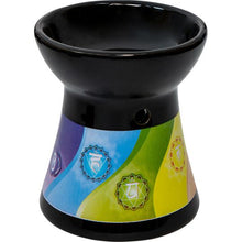 Load image into Gallery viewer, Ceramic Chakras Oil Burner