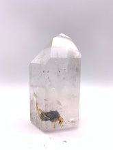 Load image into Gallery viewer, Quartz Tower with Hematite